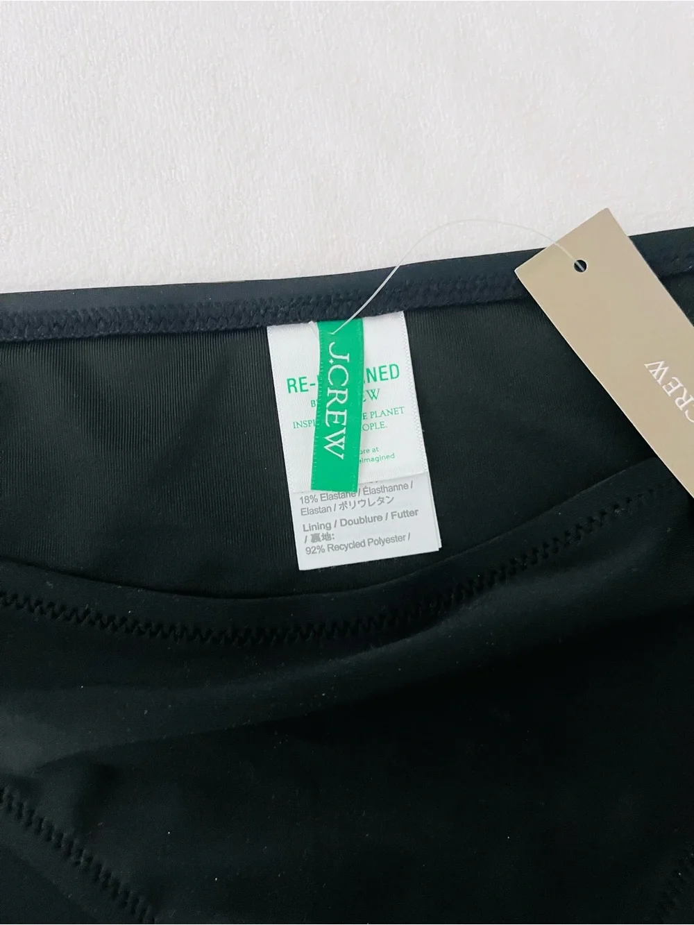 J.Crew Black Bikini Bottoms Small NWT
